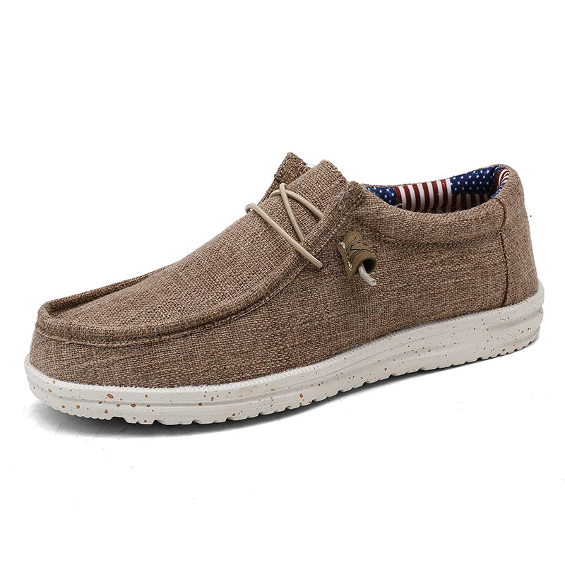 Tênis Loafer Masculino Denim Canvas