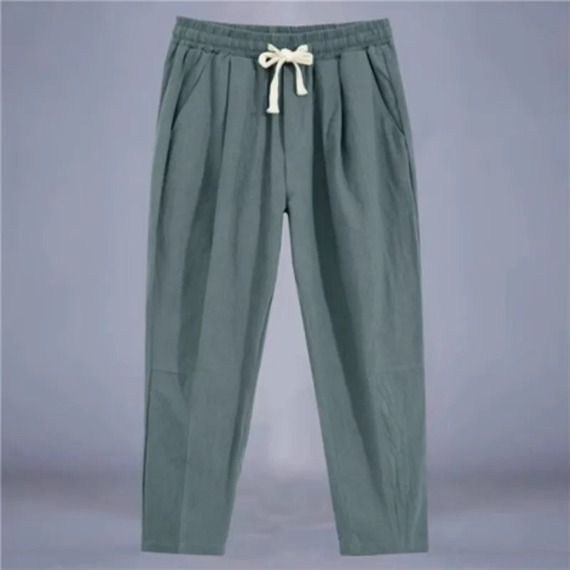 Calça Masculina Linho Shorts Streetwear