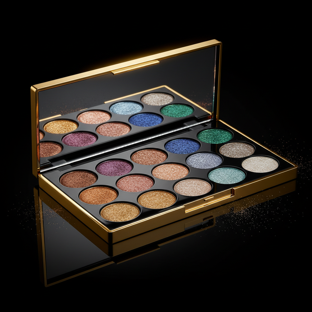 Paleta de Sombras Shimmer — 9 Cores