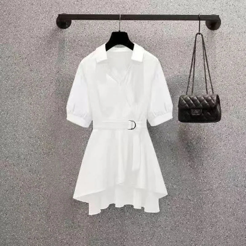 Blusa Feminina Manga Longa Efeito Slim