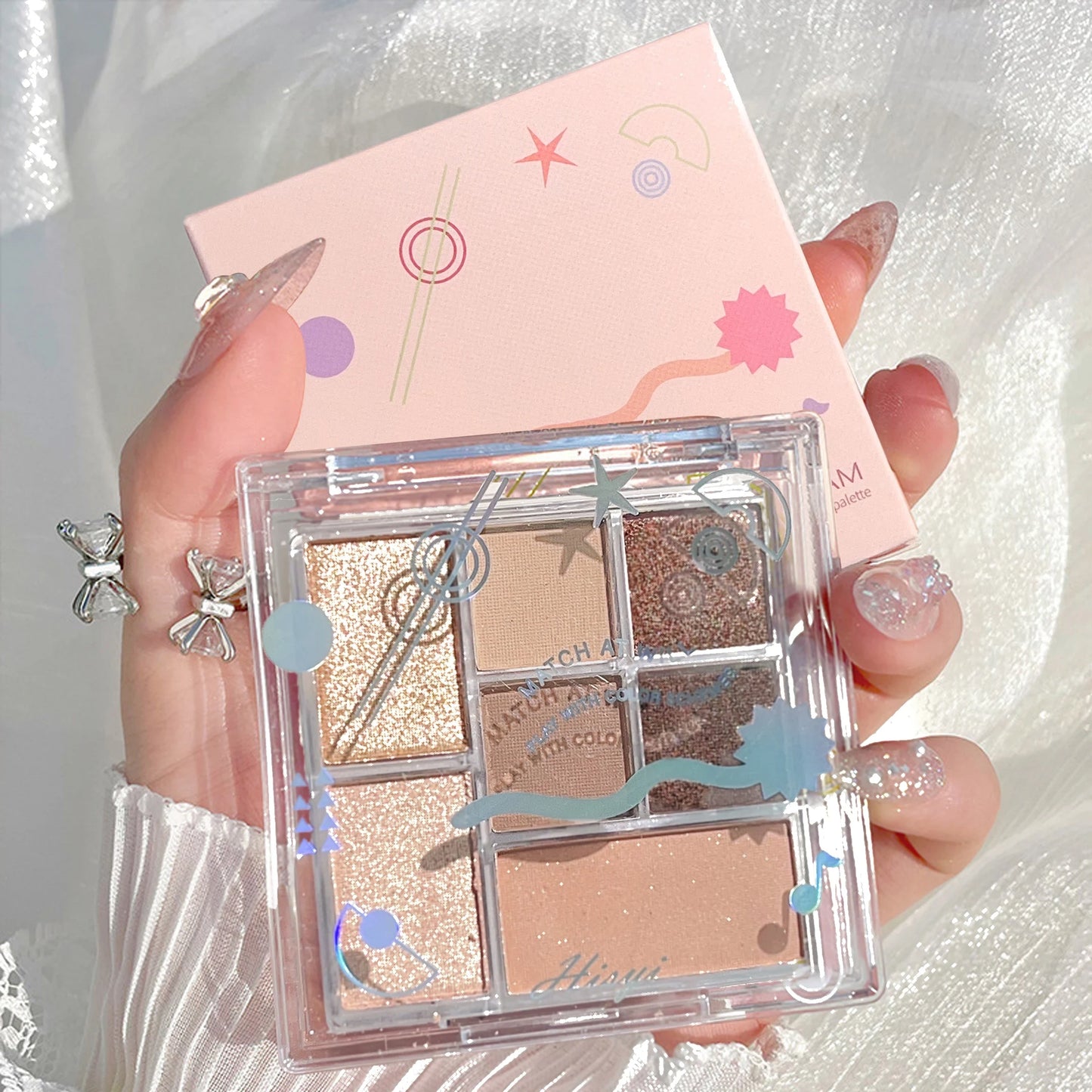 Paleta de Sombras — 7 Cores