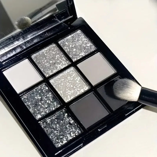 Paleta de Sombras Shimmer — 9 Cores