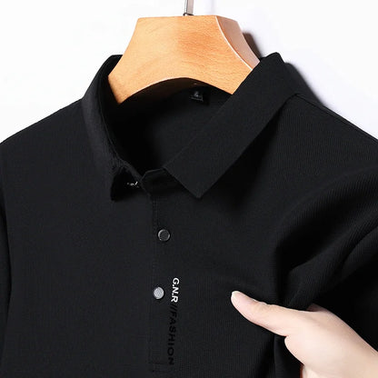 Camisa Polo Masculina Lisa Manga Curta