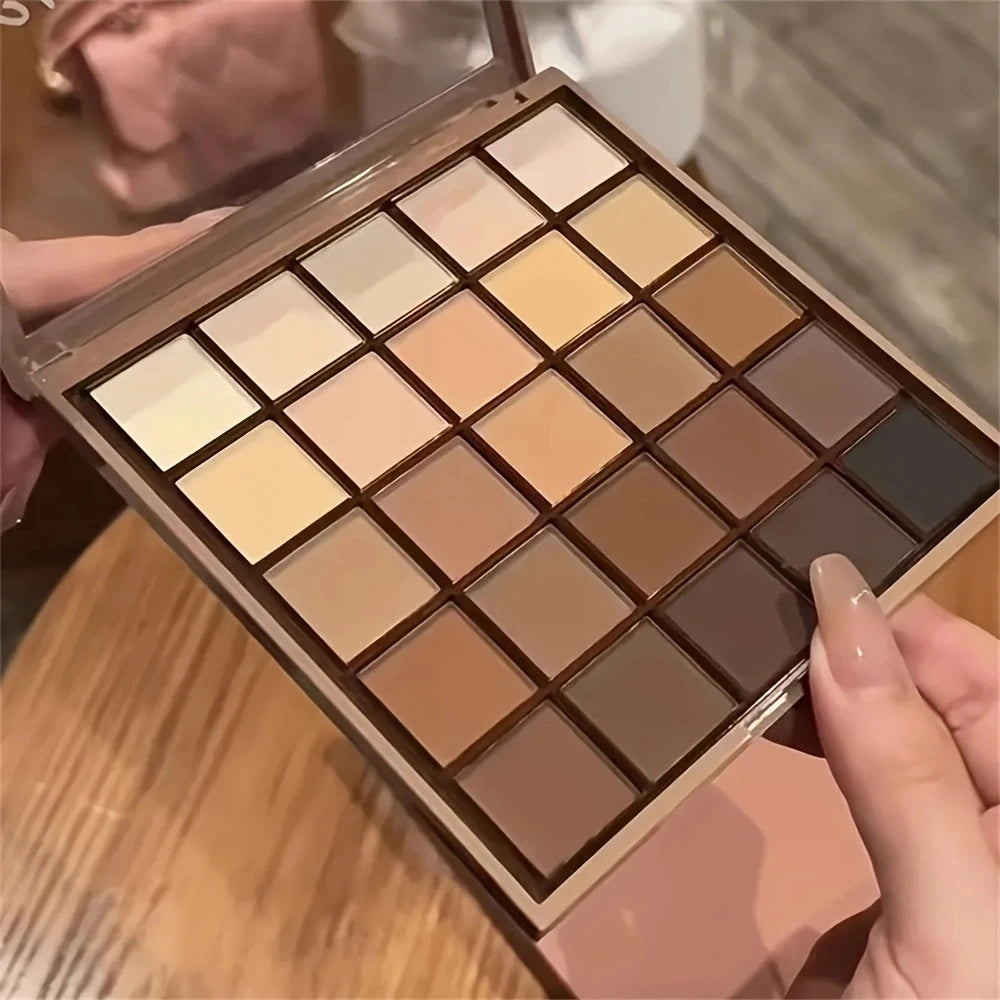 Paleta de Sombras 25 Cores Neutras