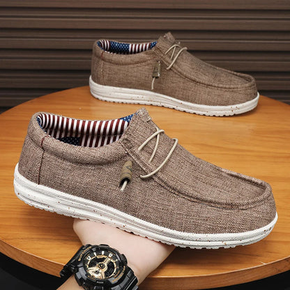 Tênis Loafer Masculino Denim Canvas