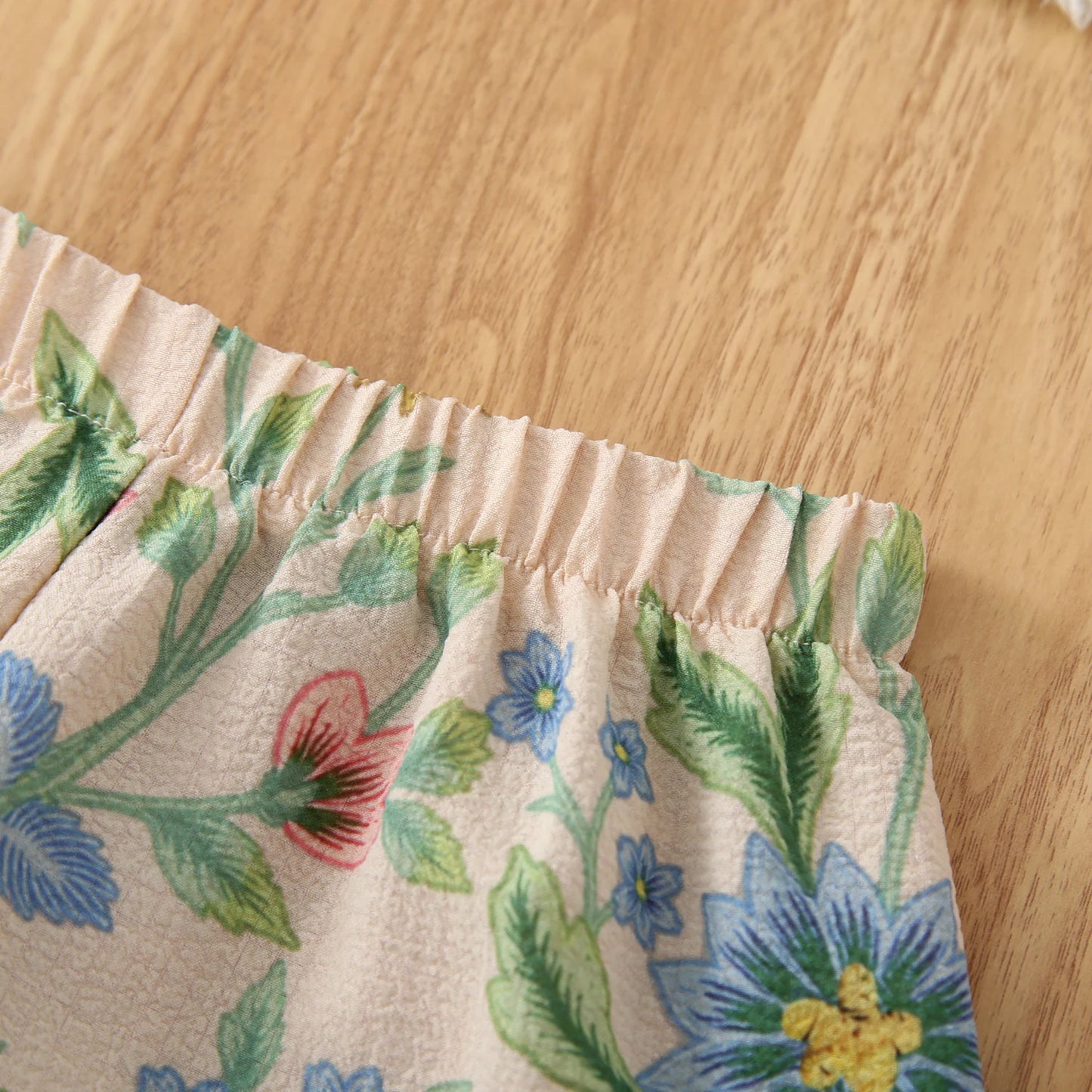 Conjunto Infantil Floral Menina Verão