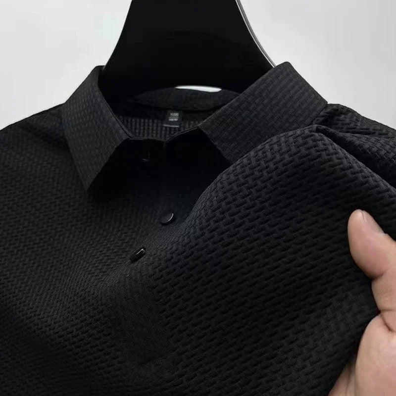Camisa Polo Masculina Floral Manga Curta