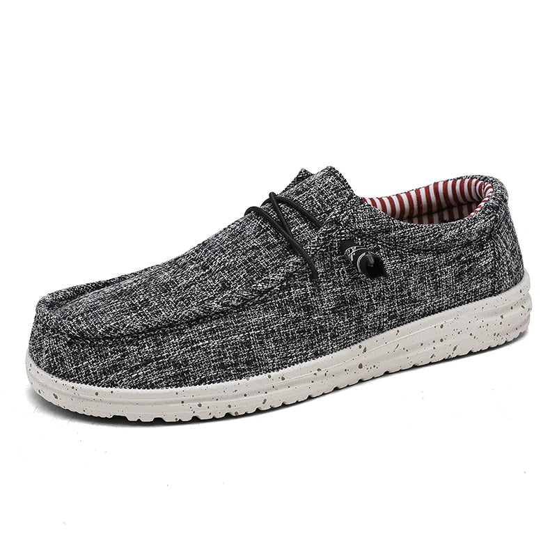 Tênis Loafer Masculino Denim Canvas