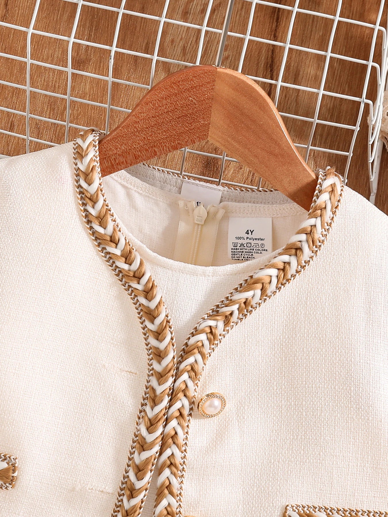 Vestido Infantil Princesa Fluffy Branco