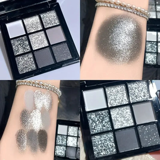 Paleta de Sombras Shimmer — 9 Cores