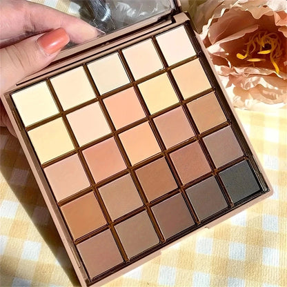 Paleta de Sombras 25 Cores Neutras