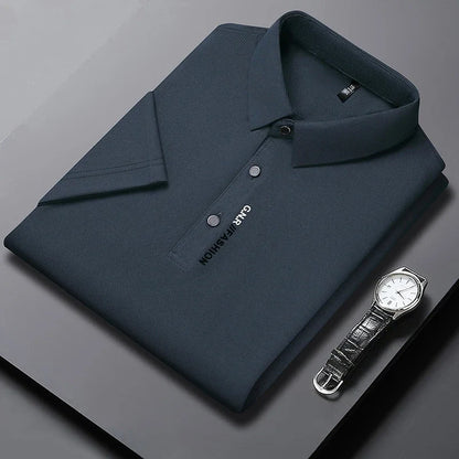 Camisa Polo Masculina Lisa Manga Curta