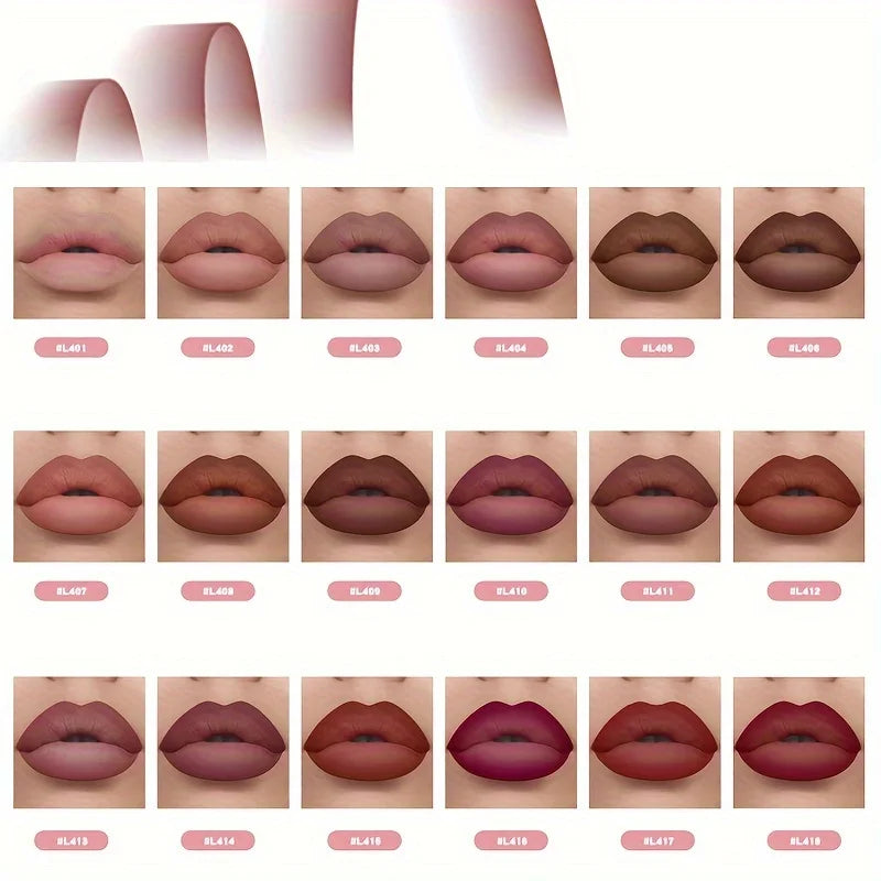 Kit Lápis Labial Veludo Matte 6 Cores