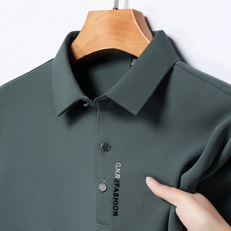 Camisa Polo Masculina Lisa Manga Curta