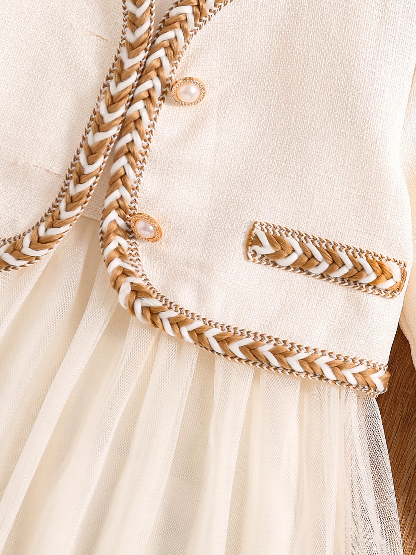 Vestido Infantil Princesa Fluffy Branco