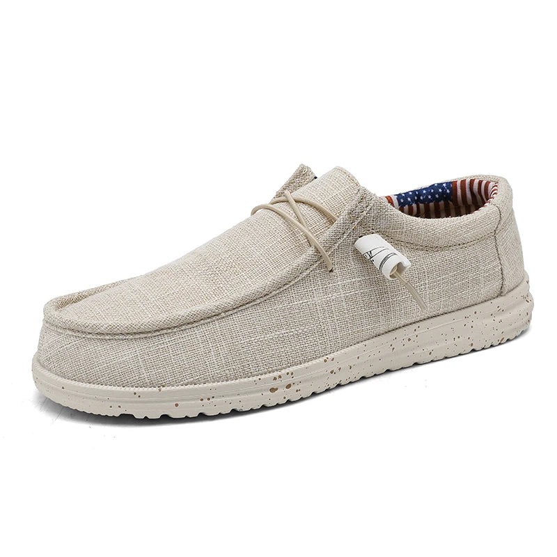 Tênis Loafer Masculino Denim Canvas