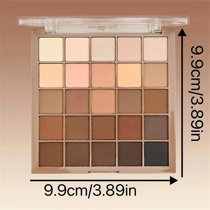 Paleta de Sombras 25 Cores Neutras