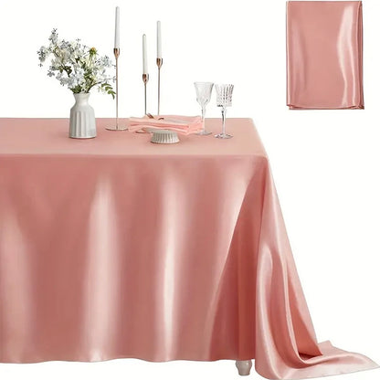 Toalha de Mesa Cetim Retangular