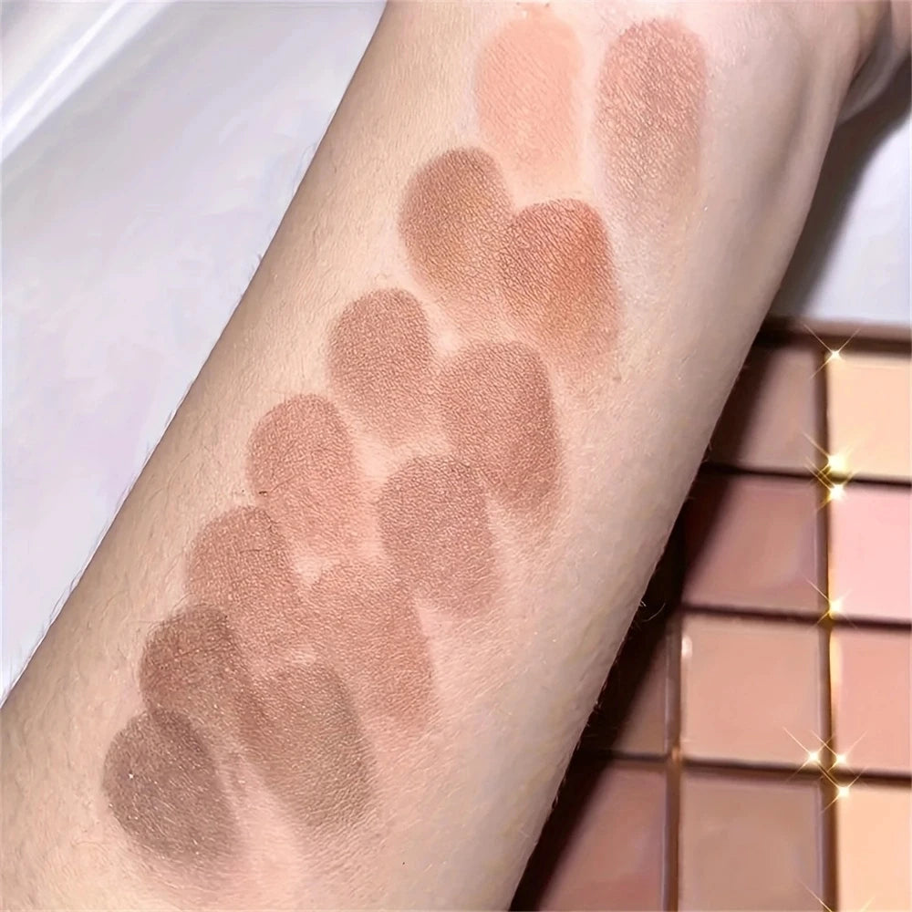 Paleta de Sombras 25 Cores Neutras