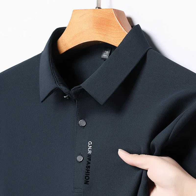 Camisa Polo Masculina Lisa Manga Curta