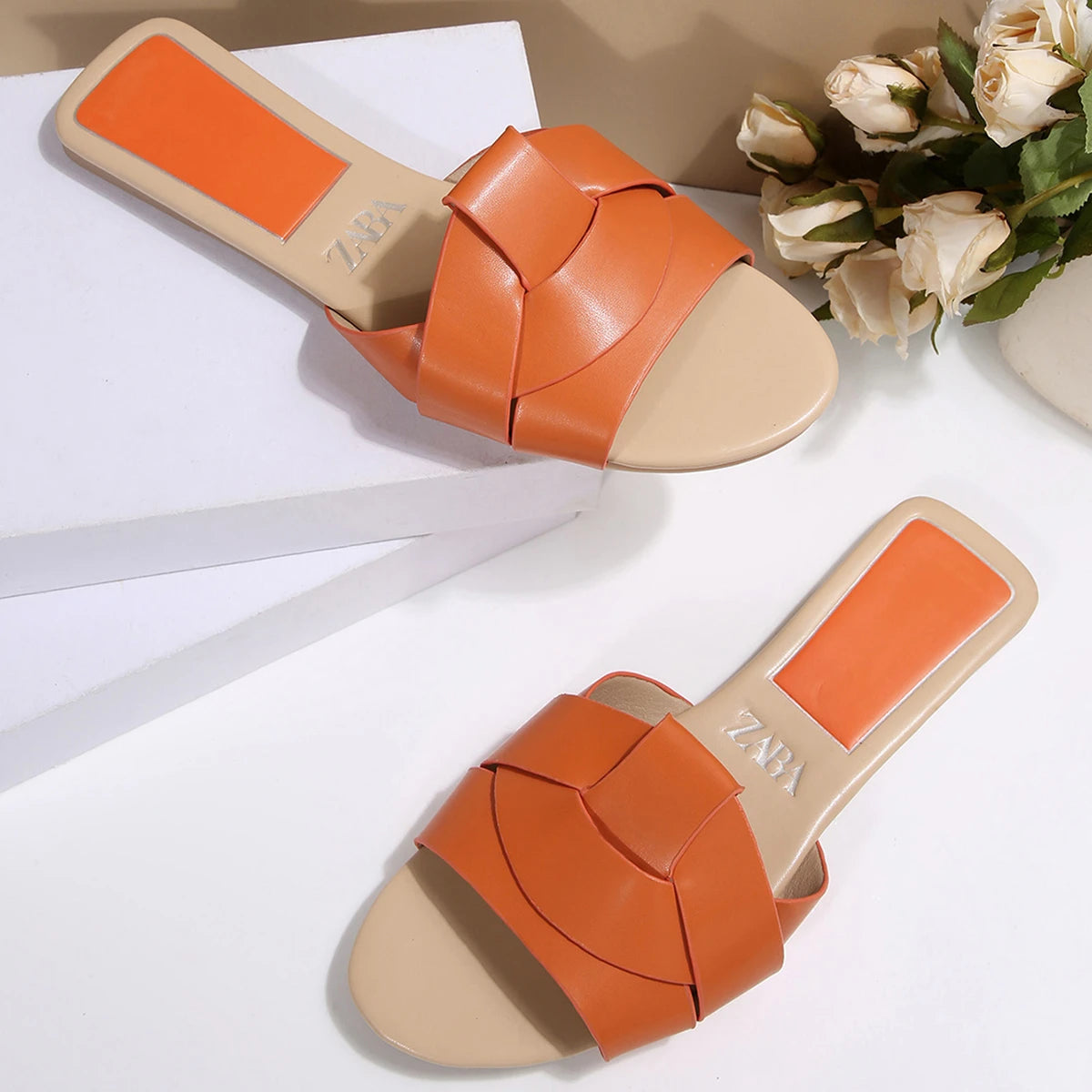 Sandália Feminina Flat T-Shape