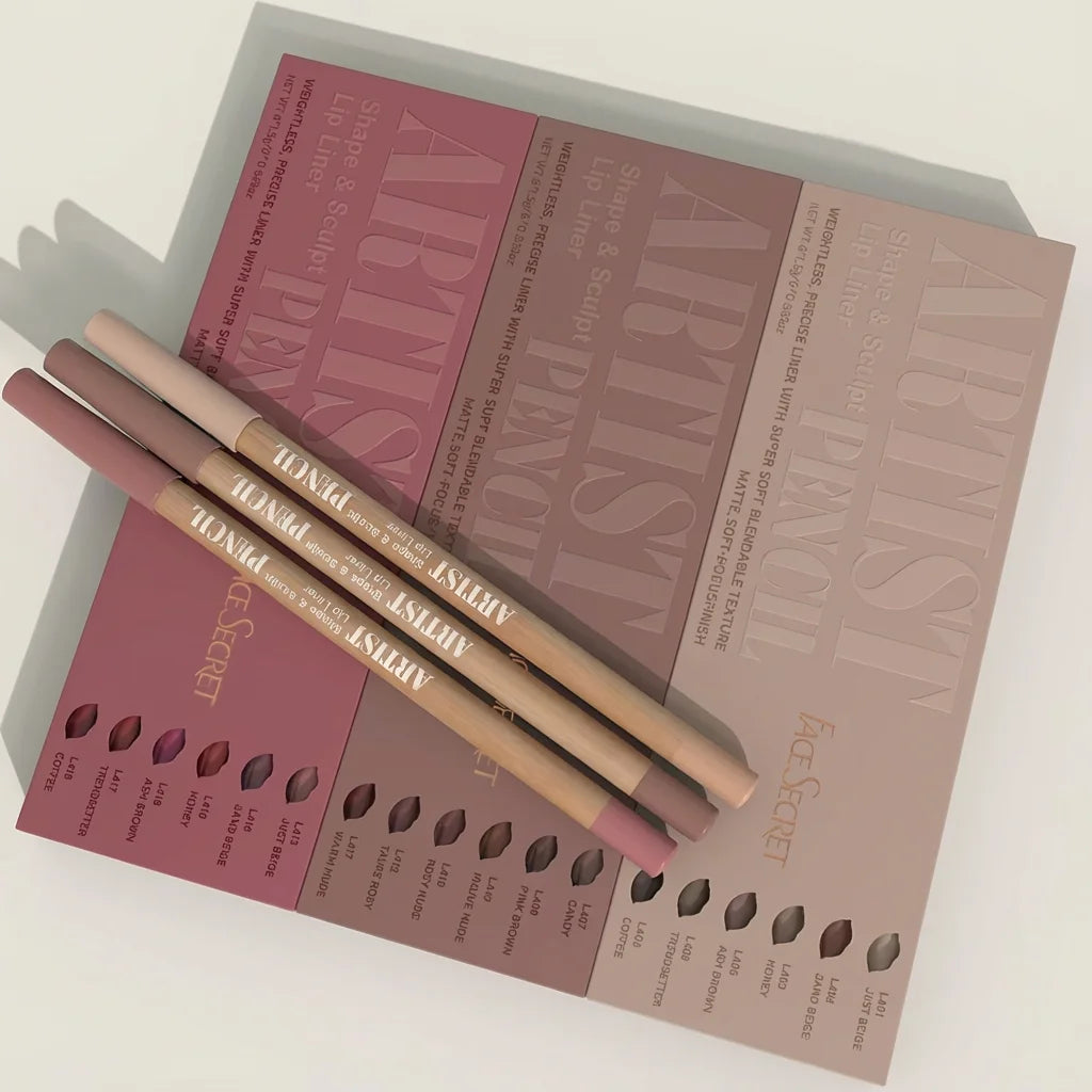 Kit Lápis Labial Veludo Matte 6 Cores