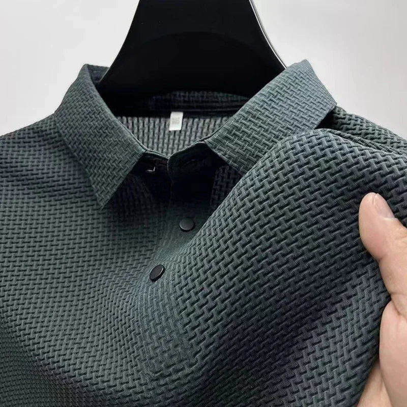 Camisa Polo Masculina Floral Manga Curta
