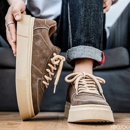 Tênis Masculino Casual Sola Alta