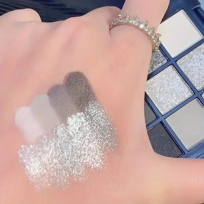 Paleta de Sombras Shimmer — 9 Cores